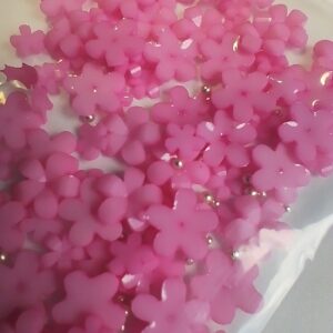 Fleur 3D nail art