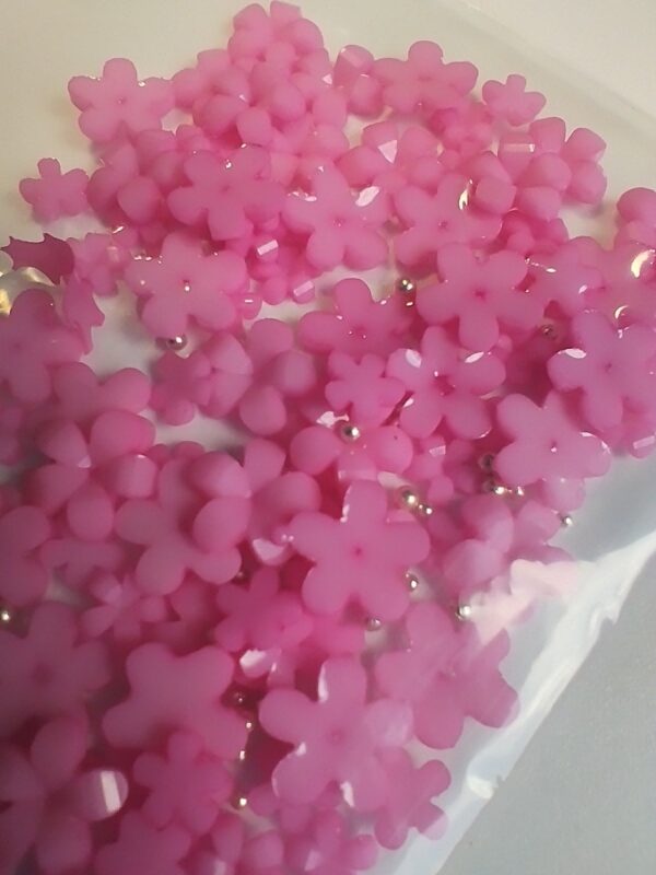 Fleur 3D nail art