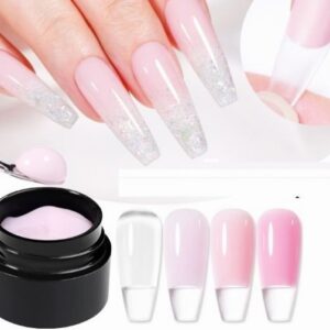 Solid gel TRANSPARENT (pour coller les capsules américaine)