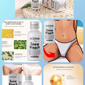 Crème blanchissante pour les plis du corps