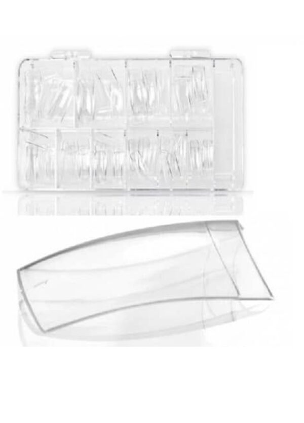 100 capsules d' extensions transparente